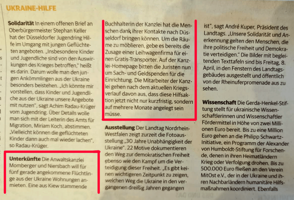 Rheinische Post 16 03 2022